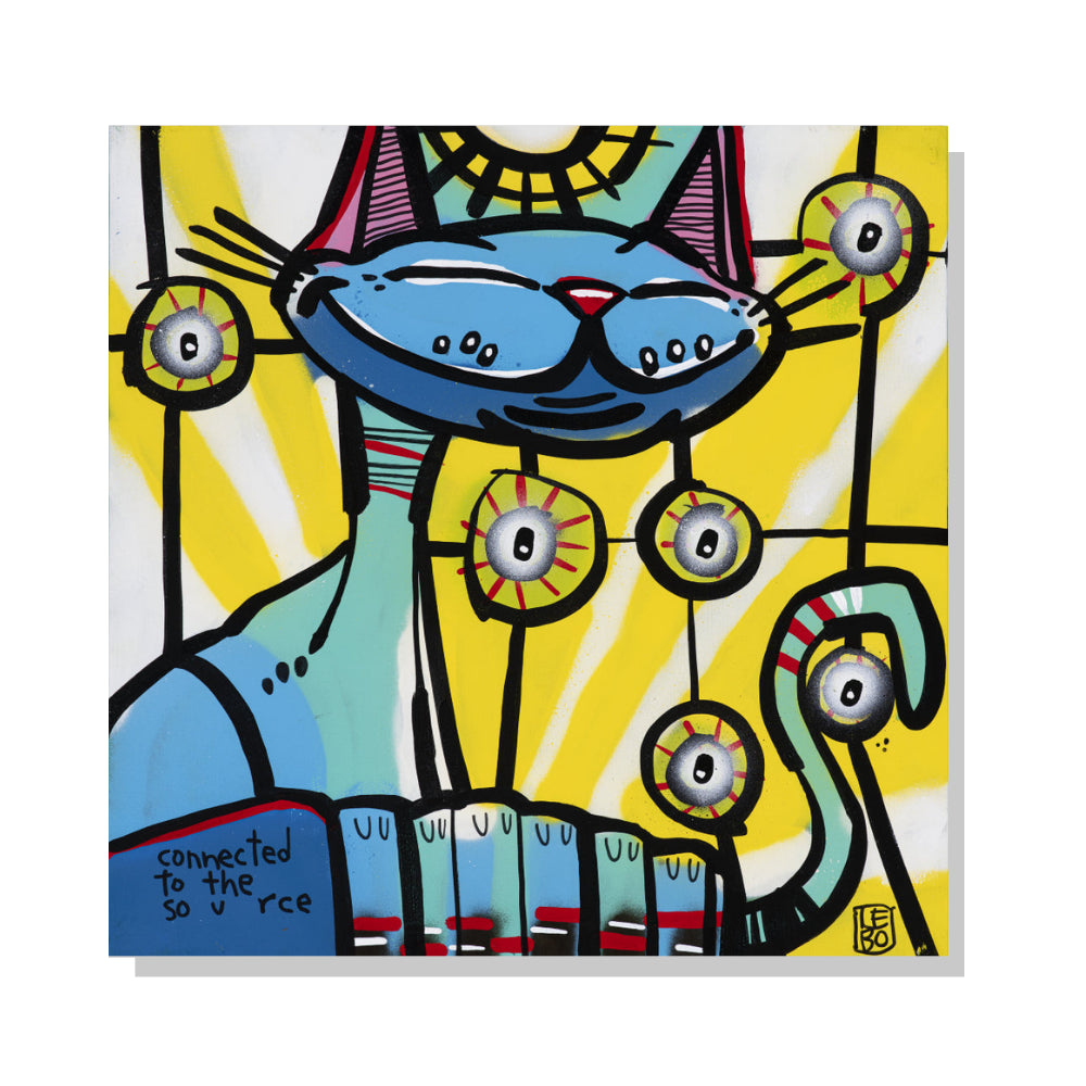 Connected to the Source - Lebo Steel Mineral Print